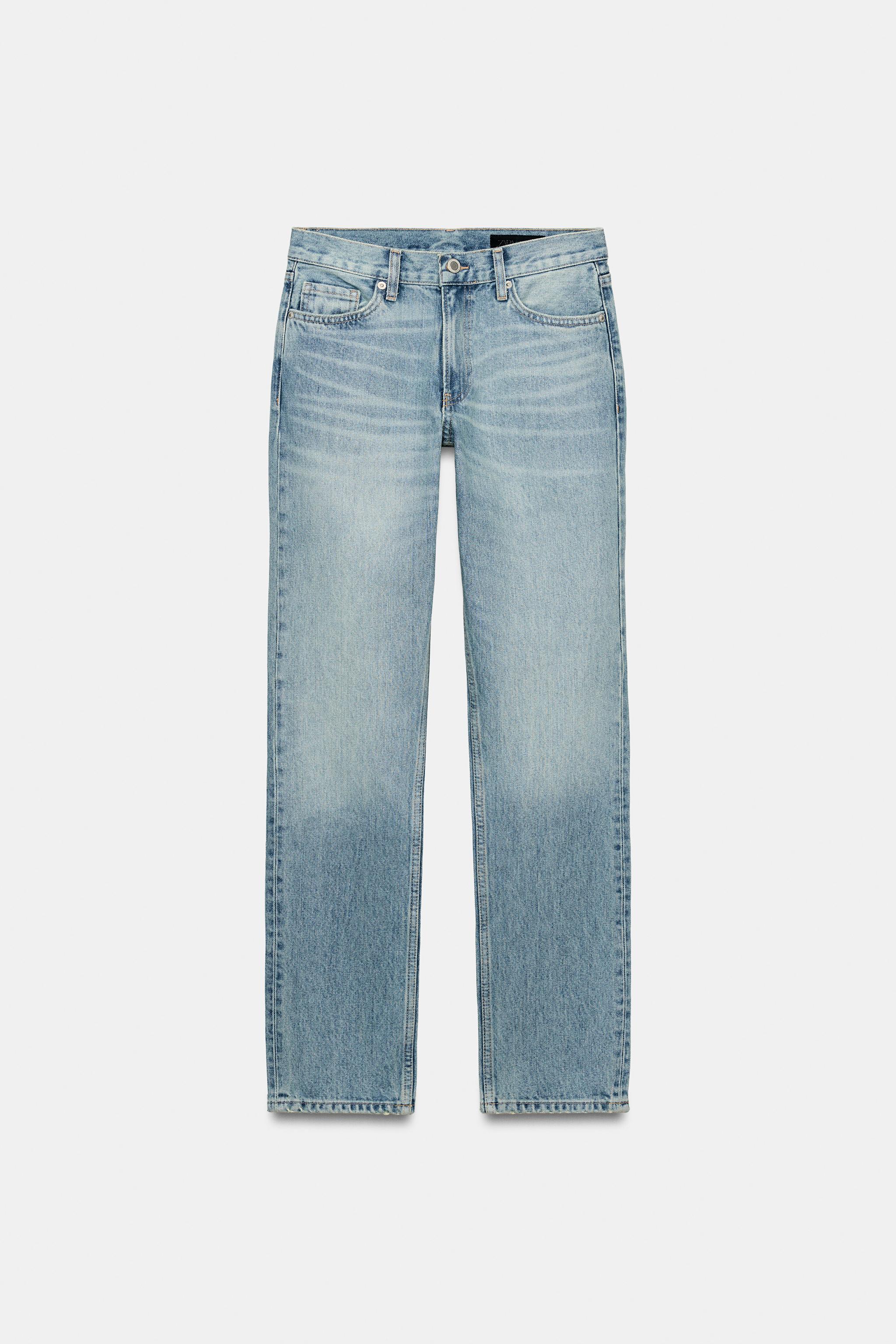 ZW COLLECTION LOW-RISE SLIM JEANS